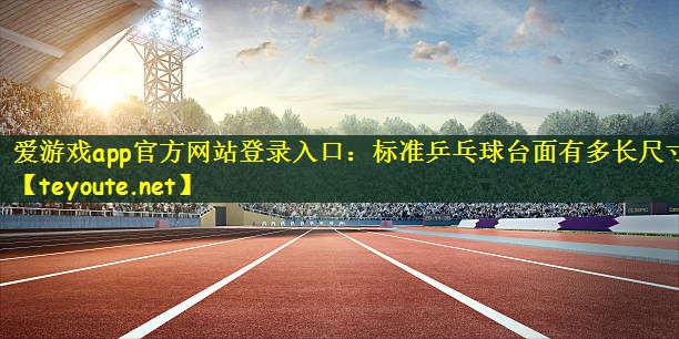 标准乒乓球台面有多长尺寸